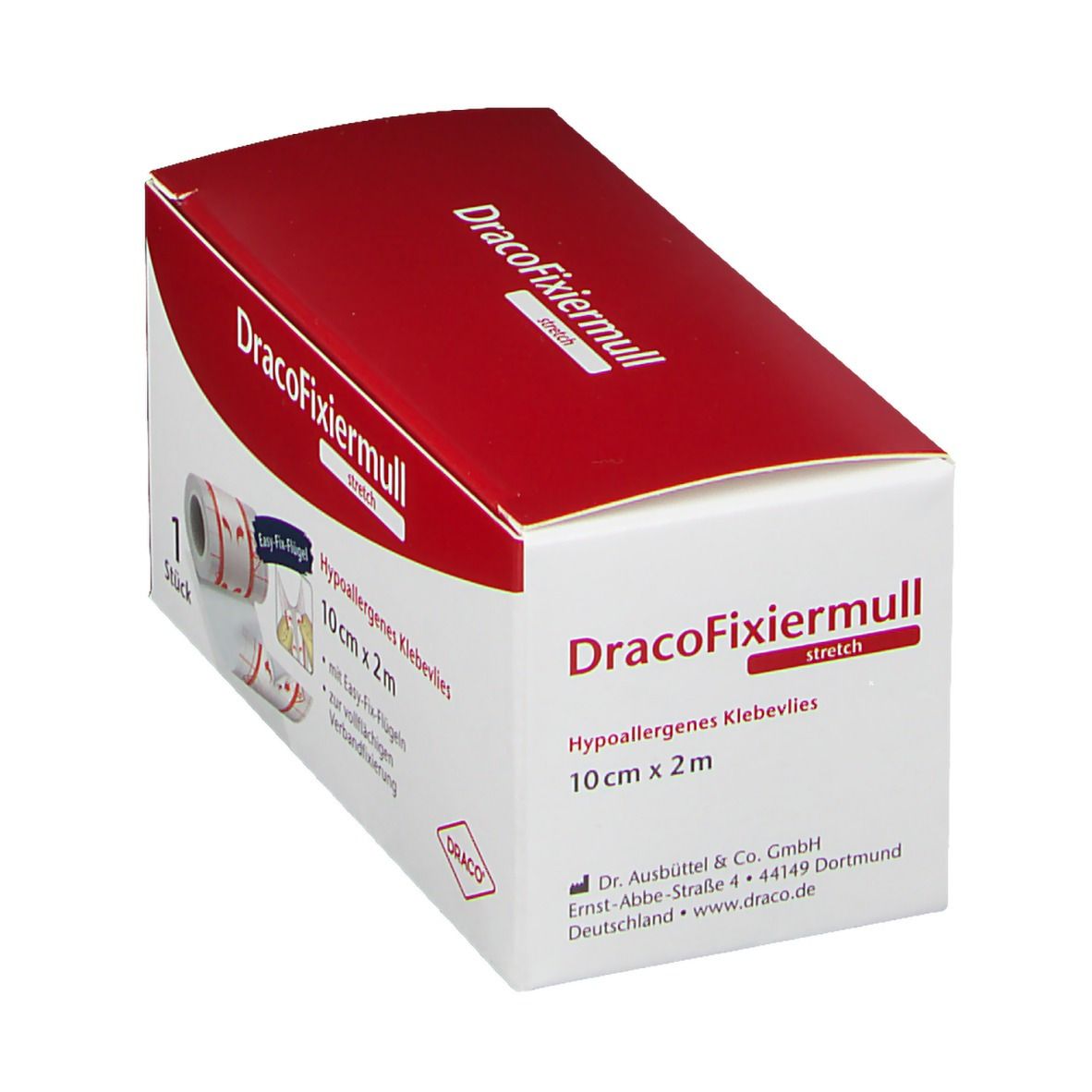 Draco® Fixiermull stretch 10 cm x 2 m