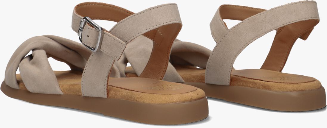 beige unisa platte sandalen cambel