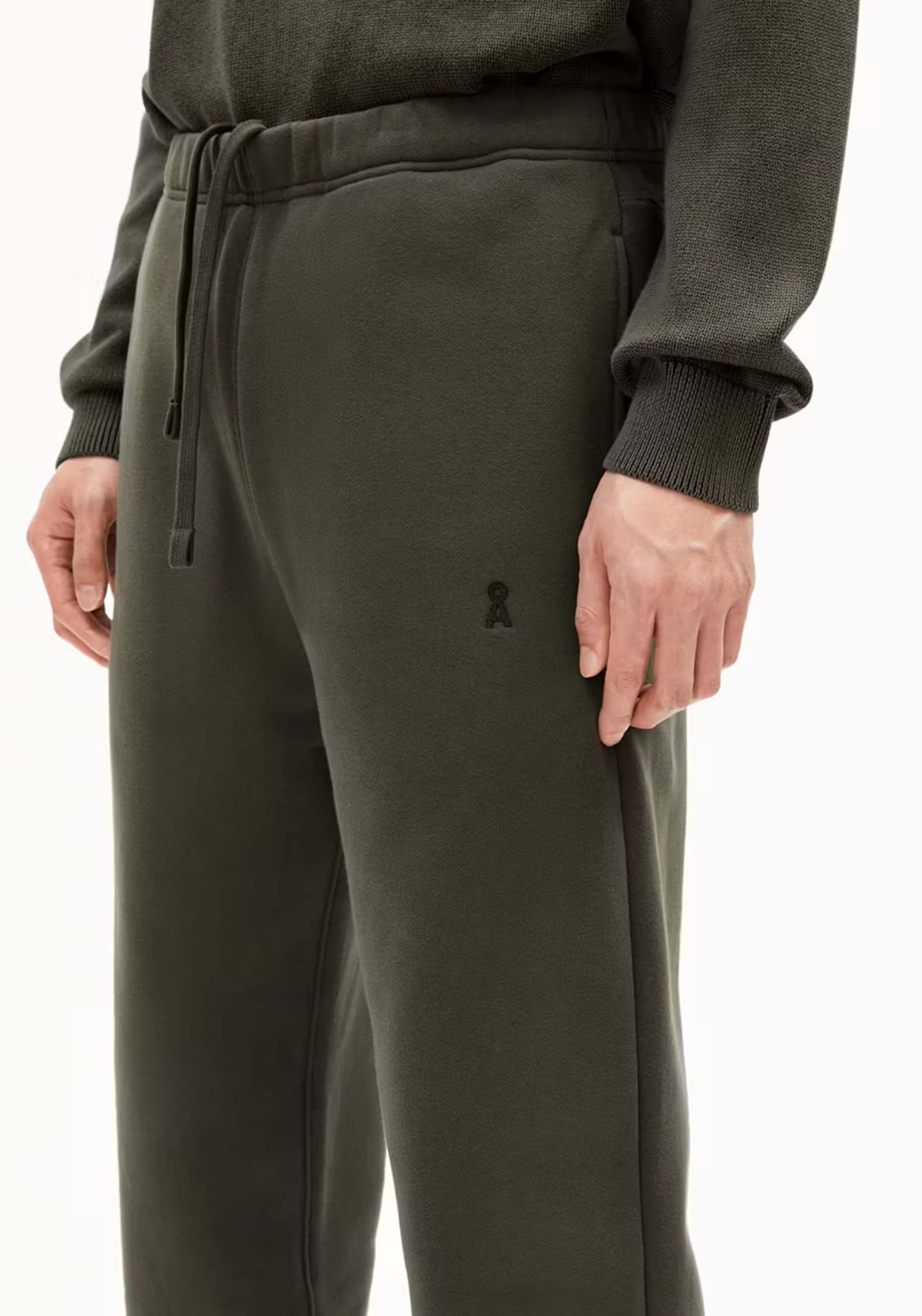 Armedangels Sweathose Baasti Fleece Forest Pine
