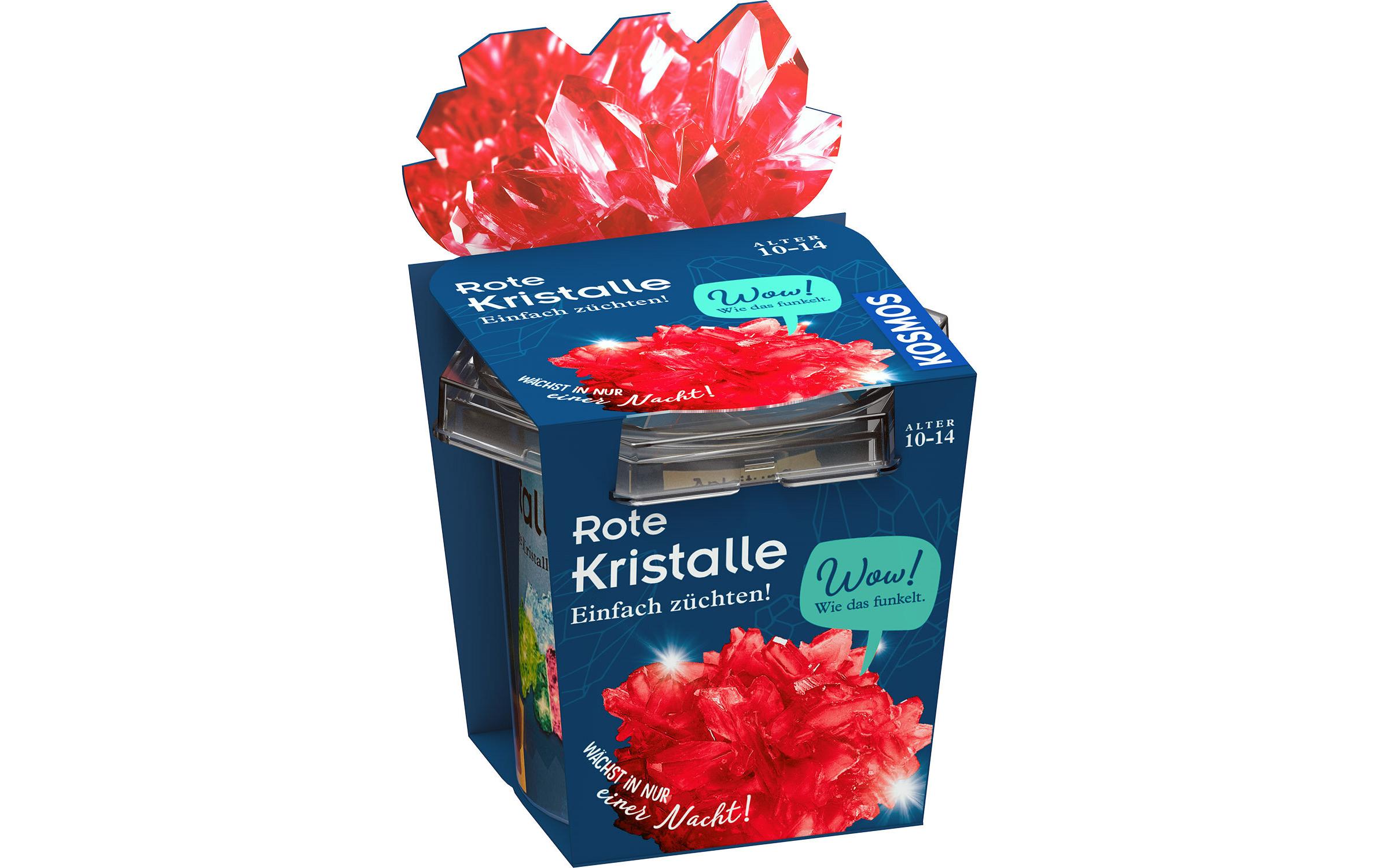 Experimentierkasten Rote Kristalle selbst züchtenSpannende Experimente