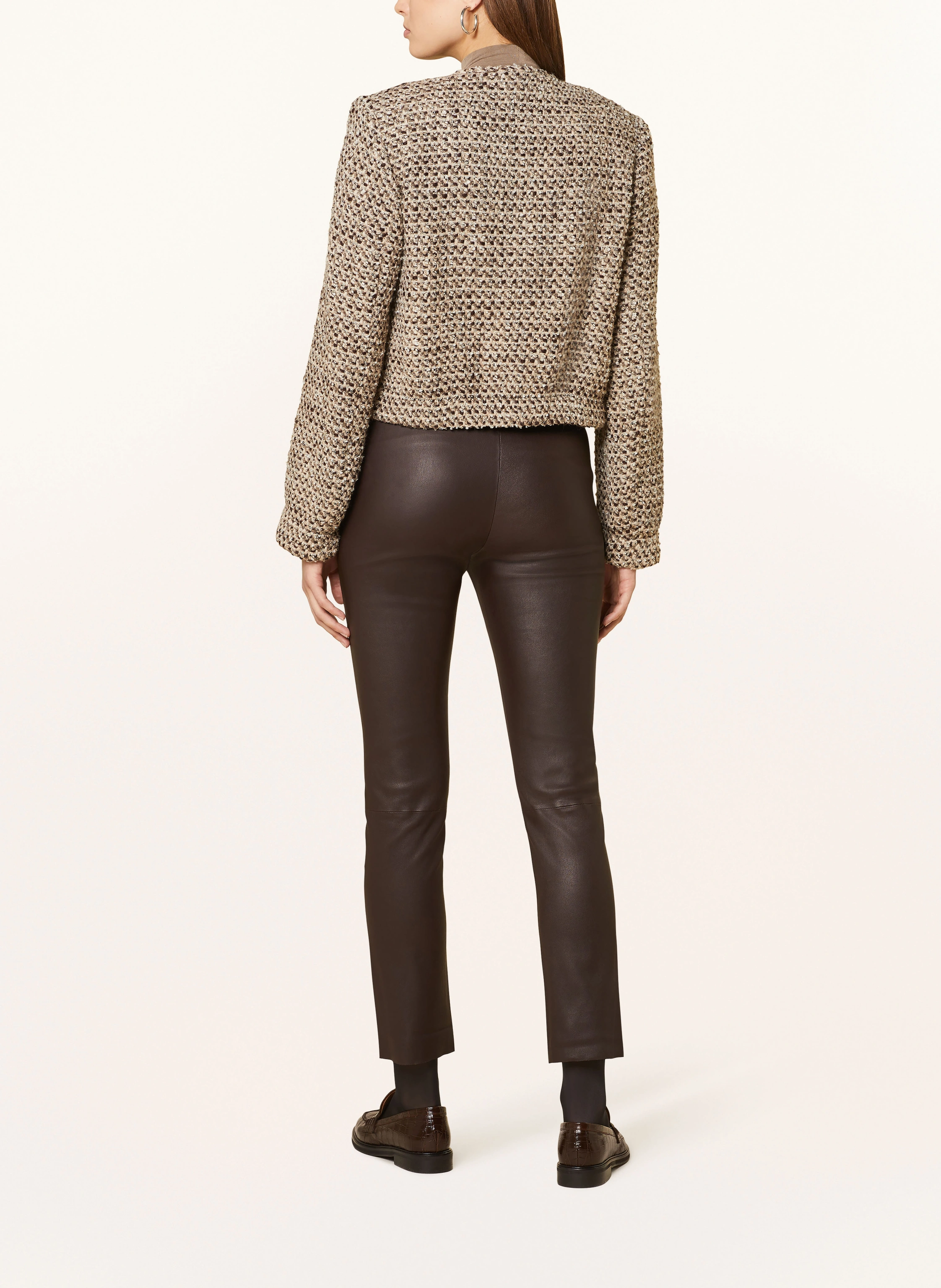 RIANI Bouclé-Jacke mit Glitzergarn