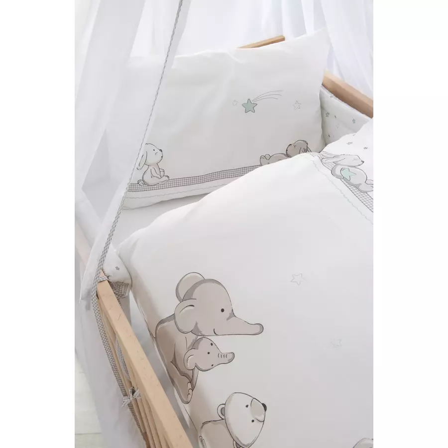 roba Kinderbettgarnitur 4-teilig 100 x 135 cm Sternenzauber