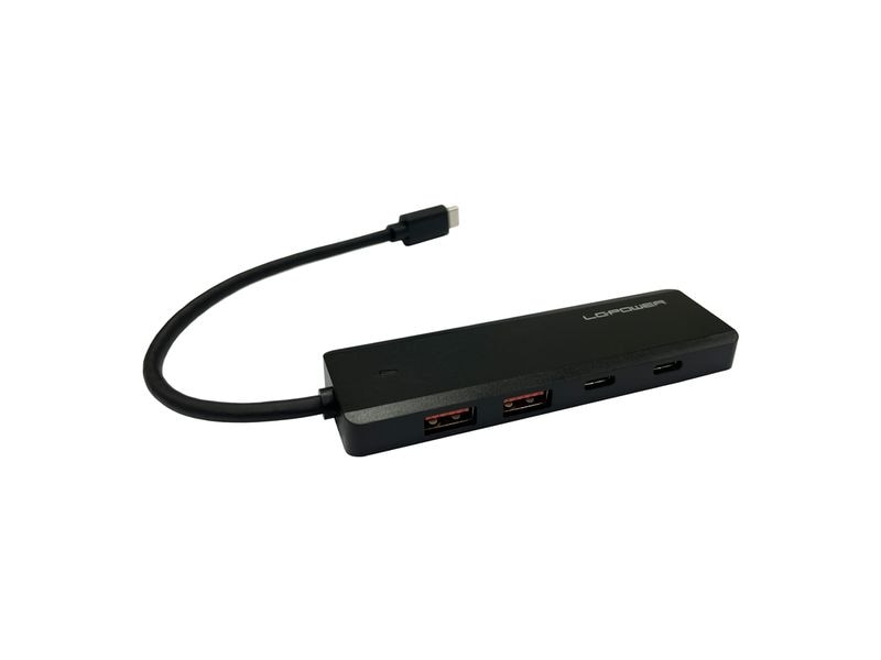 LC-Power Dockingstation LC-HUB-U3-4-C Externer USB-Hub