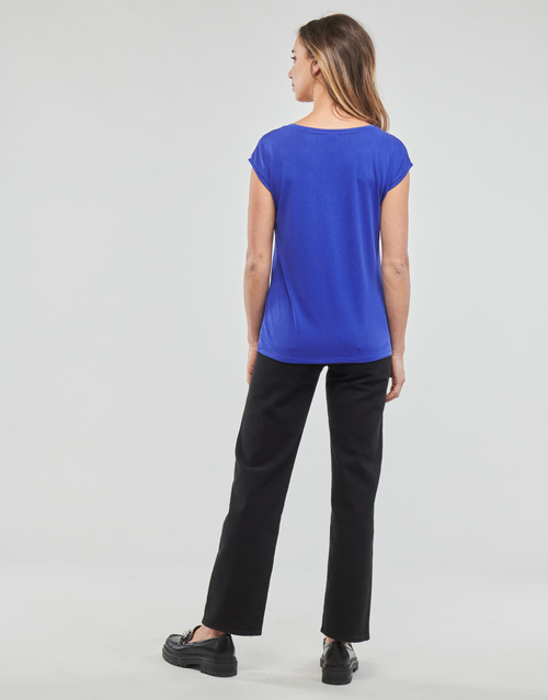 Pieces - PCKAMALA TEE - Bleu