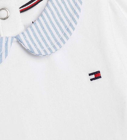 Tommy Hilfiger Gavepose - Body l/æ - White Base/Blue Stripe