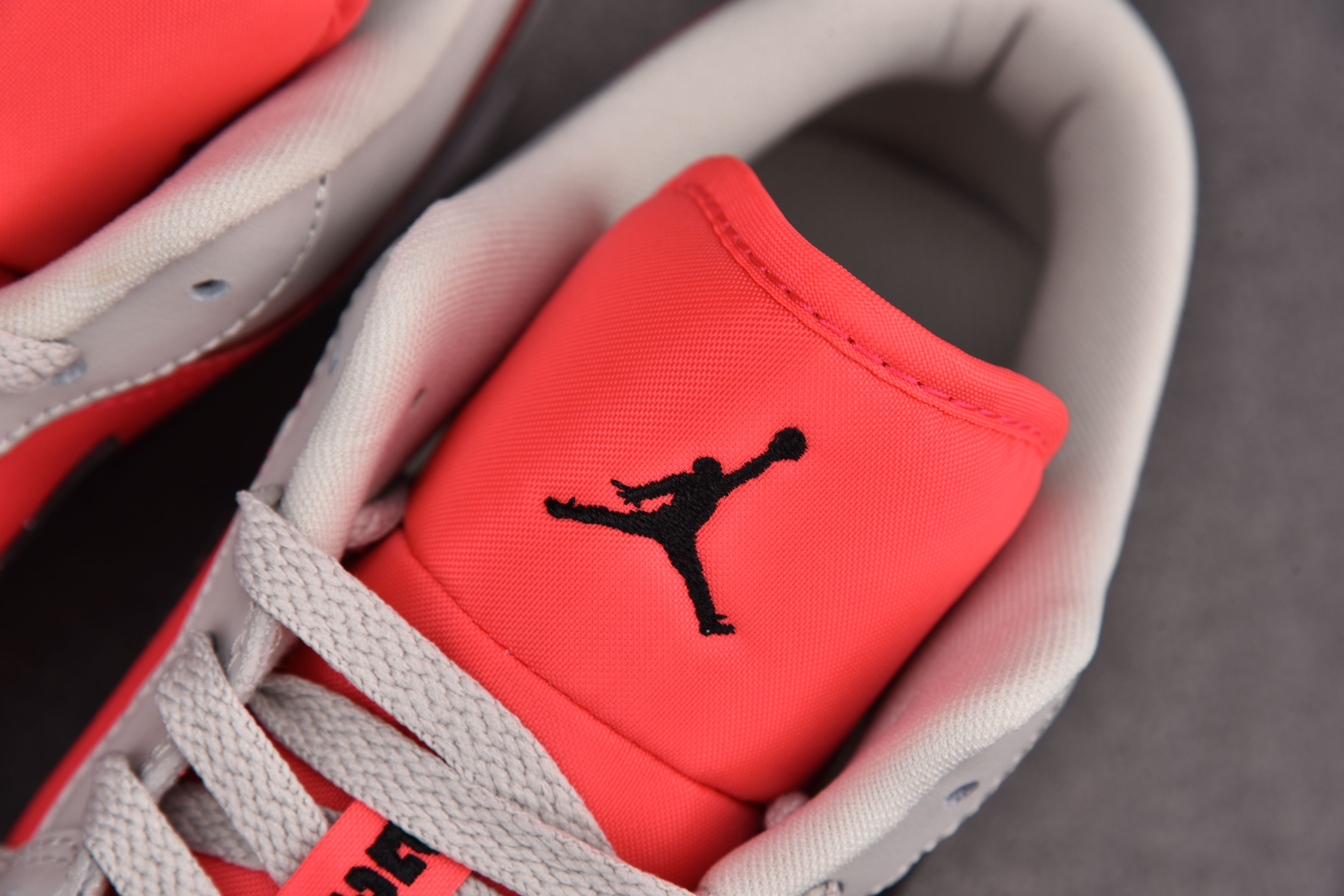 Jordan 1 Retro Low Light Iron Ore Siren Red (Women Size!!)