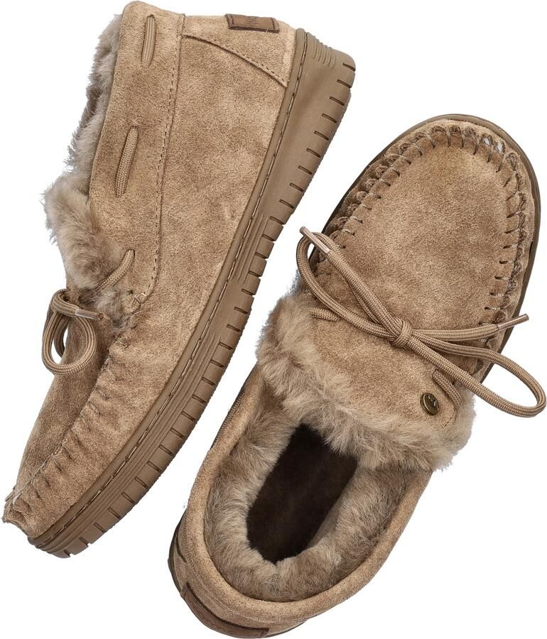 Warmbat Australia n Bunya dames pantoffel Taupe