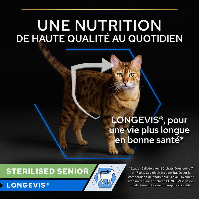 PURINA PRO PLAN Sterilised Senior Longevis 10 x 75 g