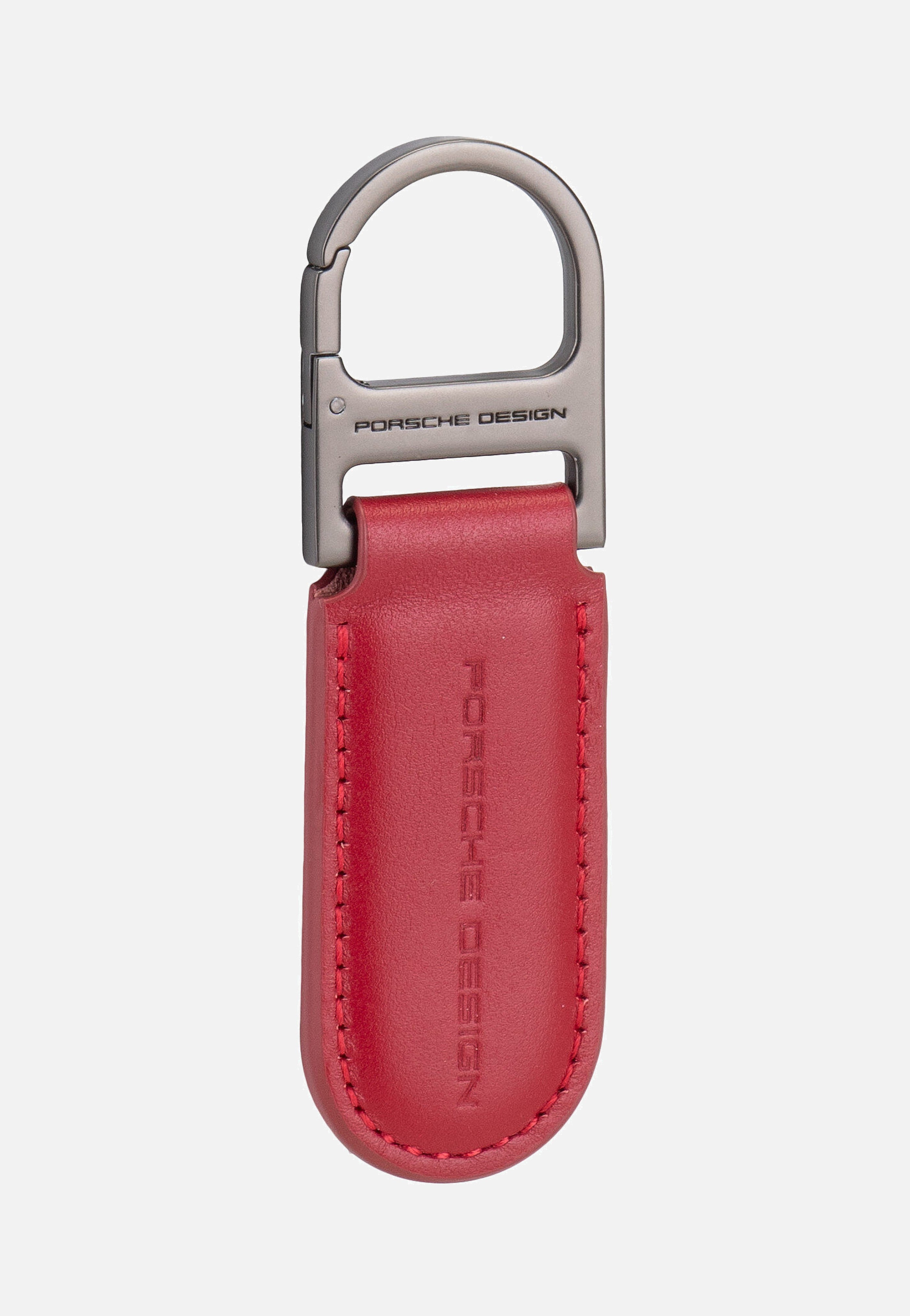 Keyring Oval 28809 Carmine Red - Schlüsselanhänger