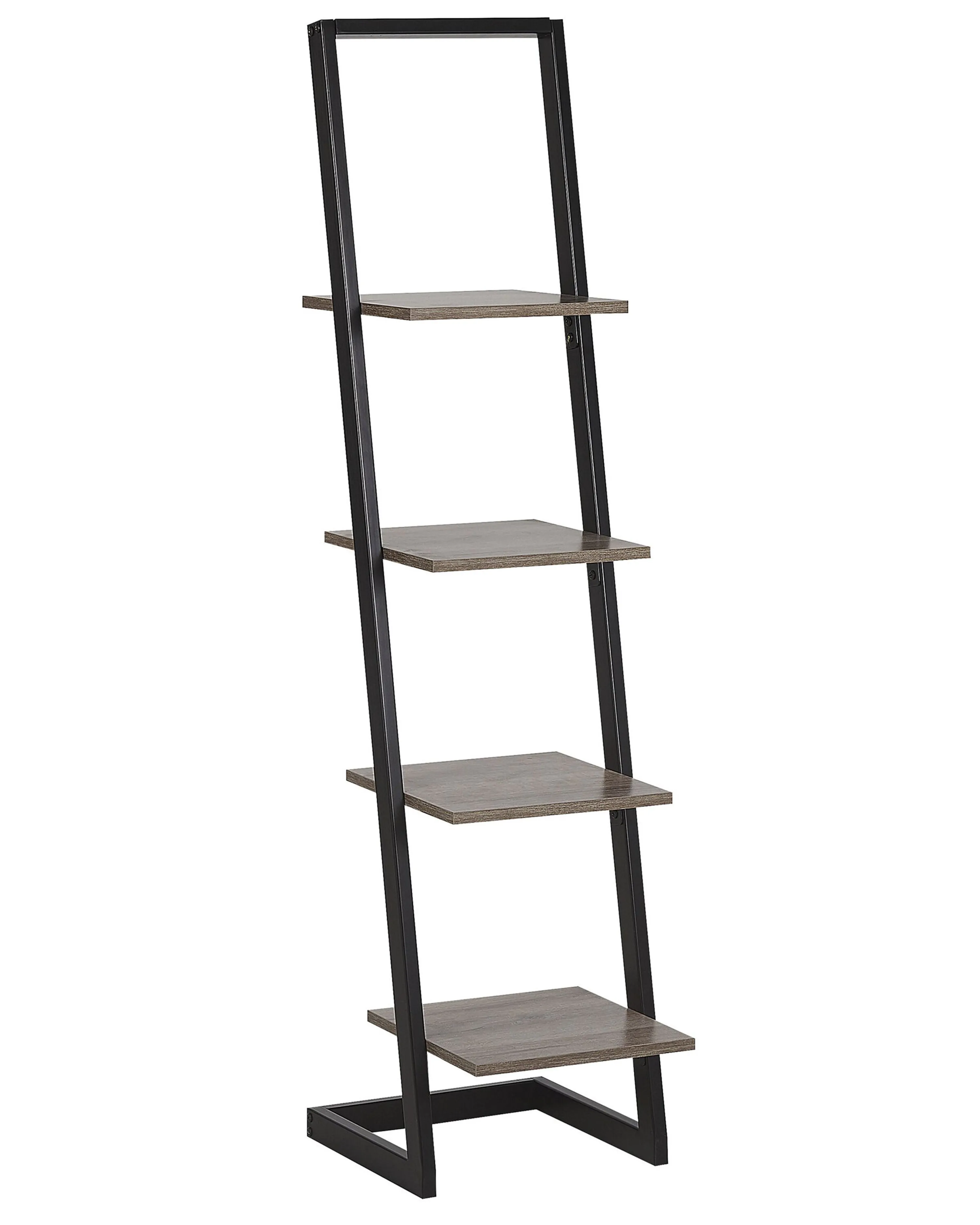 Opbergkast met 4 planken JOPLIN 143 cm Zwart