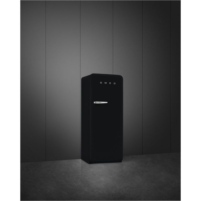 SMEG Kühlschrank 50's Style FAB28RDBLM5 Schwarz Matt