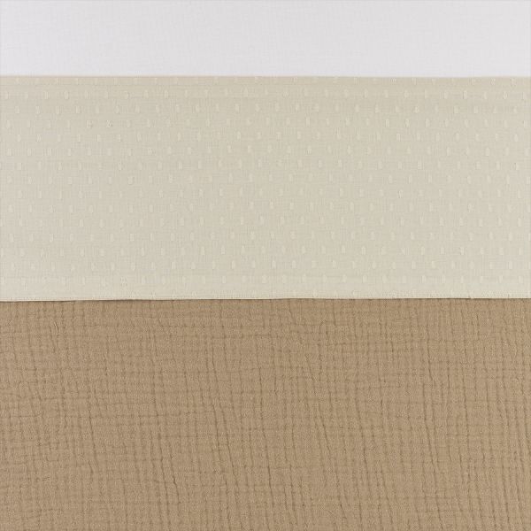 Meyco Baby Plume Wieglaken - 75 x 100 cm - Soft Sand