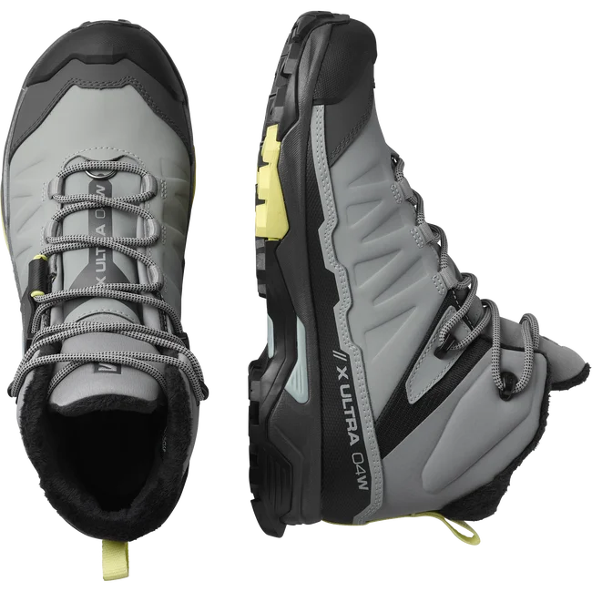 X ULTRA 4 MID WINTER THINSULATE™ CLIMASALOMON™ WATERPROOF  Winterschuhe Damen Monument/Black/Charlock