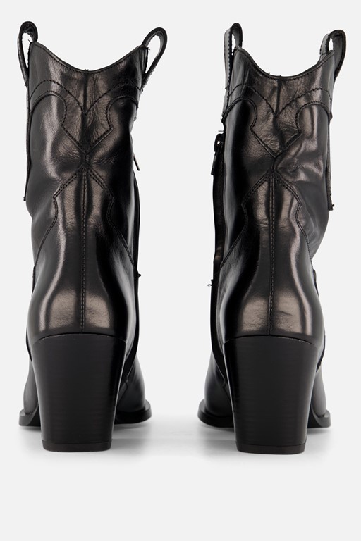 Linea Zeta Cowboylaarzen zwart Leer