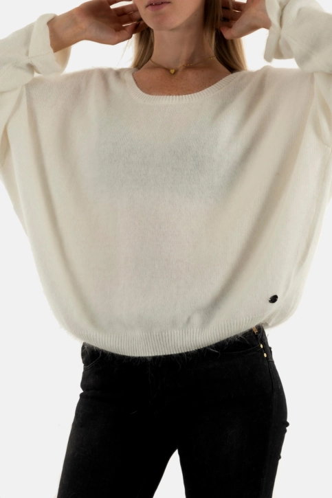 Pull hiver bsb 052-260006 ivoire