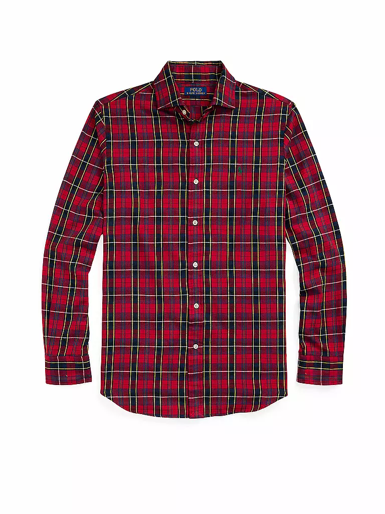 POLO RALPH LAUREN Hemd Regular Fit rot