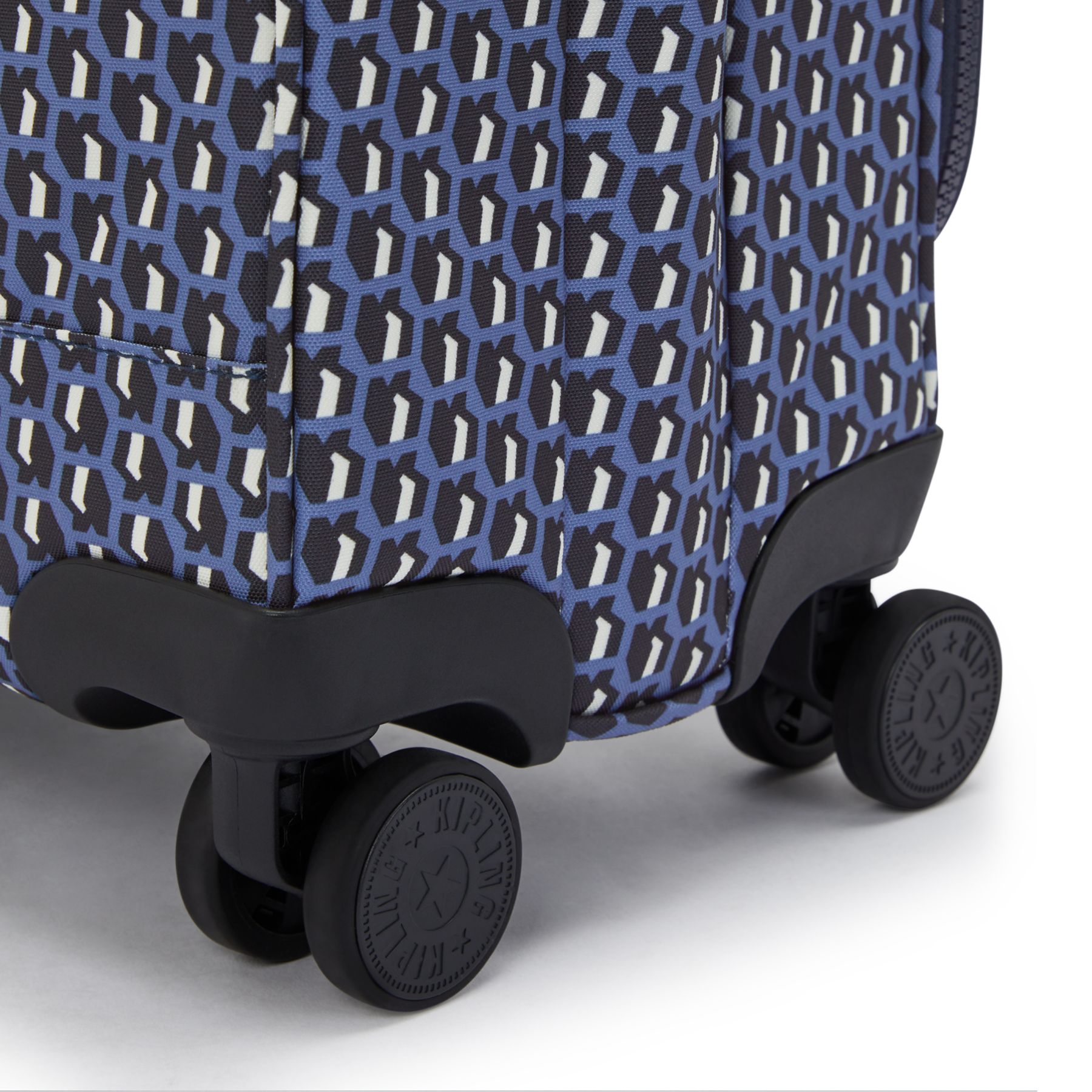 NEW YOURI SPIN S Petite Valise à Roulettes avec Poignée Télescopique - 3D K Blue