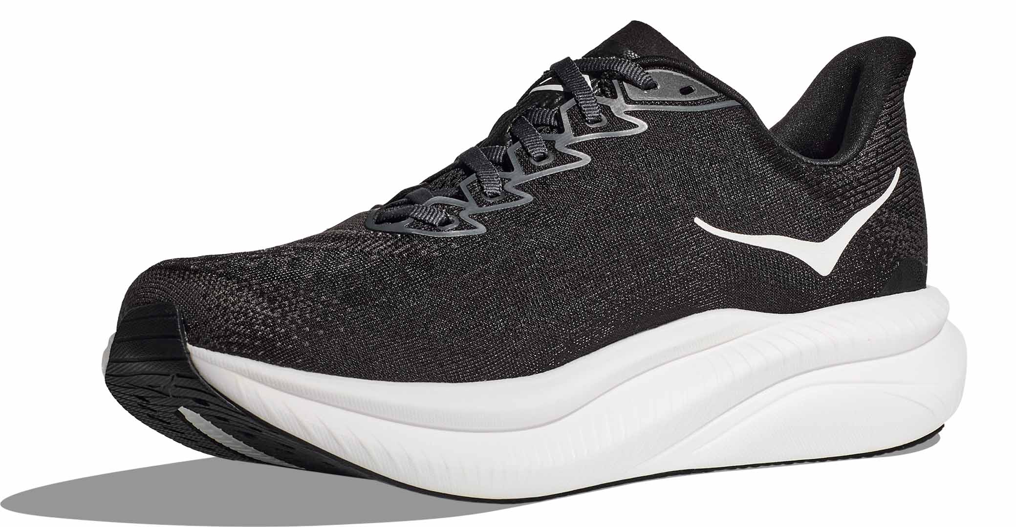 Mach 6 Wide Herre Black/White
