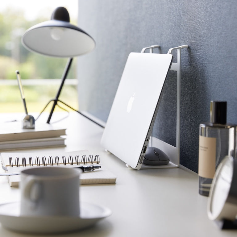 Yamazaki Tablet & Laptop Standaard - Tower - Wit