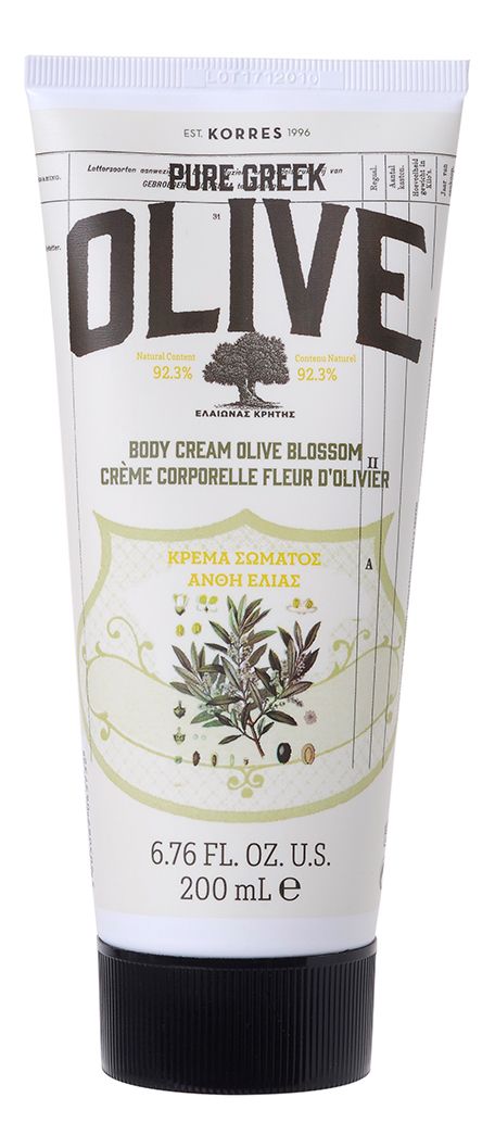 Korres Olive Blossom Body Cream - 250 ml.