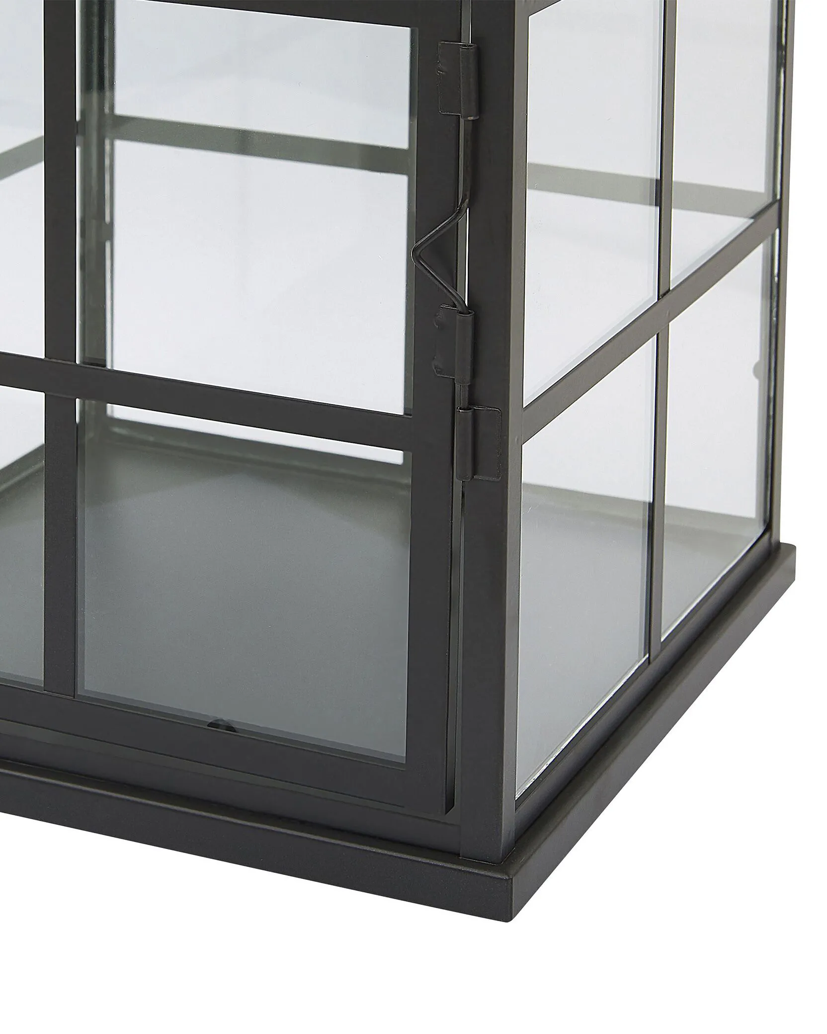 Lantaarn BINTAN Metaal 33 cm Zwart