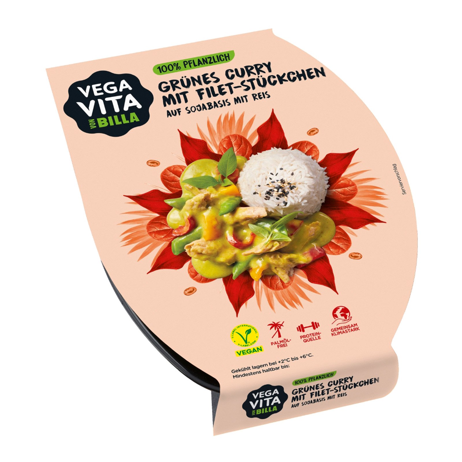 Vegavita Filet-Stückchen Grünes Curry