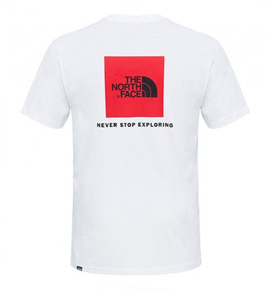 Camiseta The North Face Redbox de algodão branca