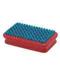 Swix Brush Rect, Fine Blue Nylon Red