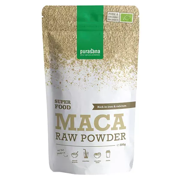 Maca Orgânica Purasana em Pó 200g