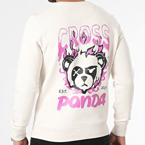 Sweat Crewneck Est 2023 Beige