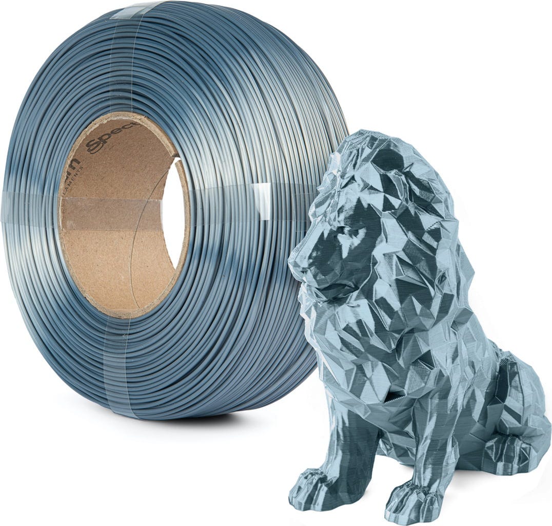 Spectrum  ReFill PLA Silk Sterling Silver, 1,75 mm / 1000 g    Refill PLA mit Silk Effekt in Sterling Silver