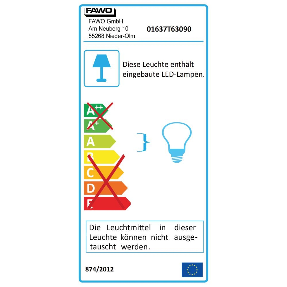 FAWO LED-Vorzeltl.m.Bewegungsmelder