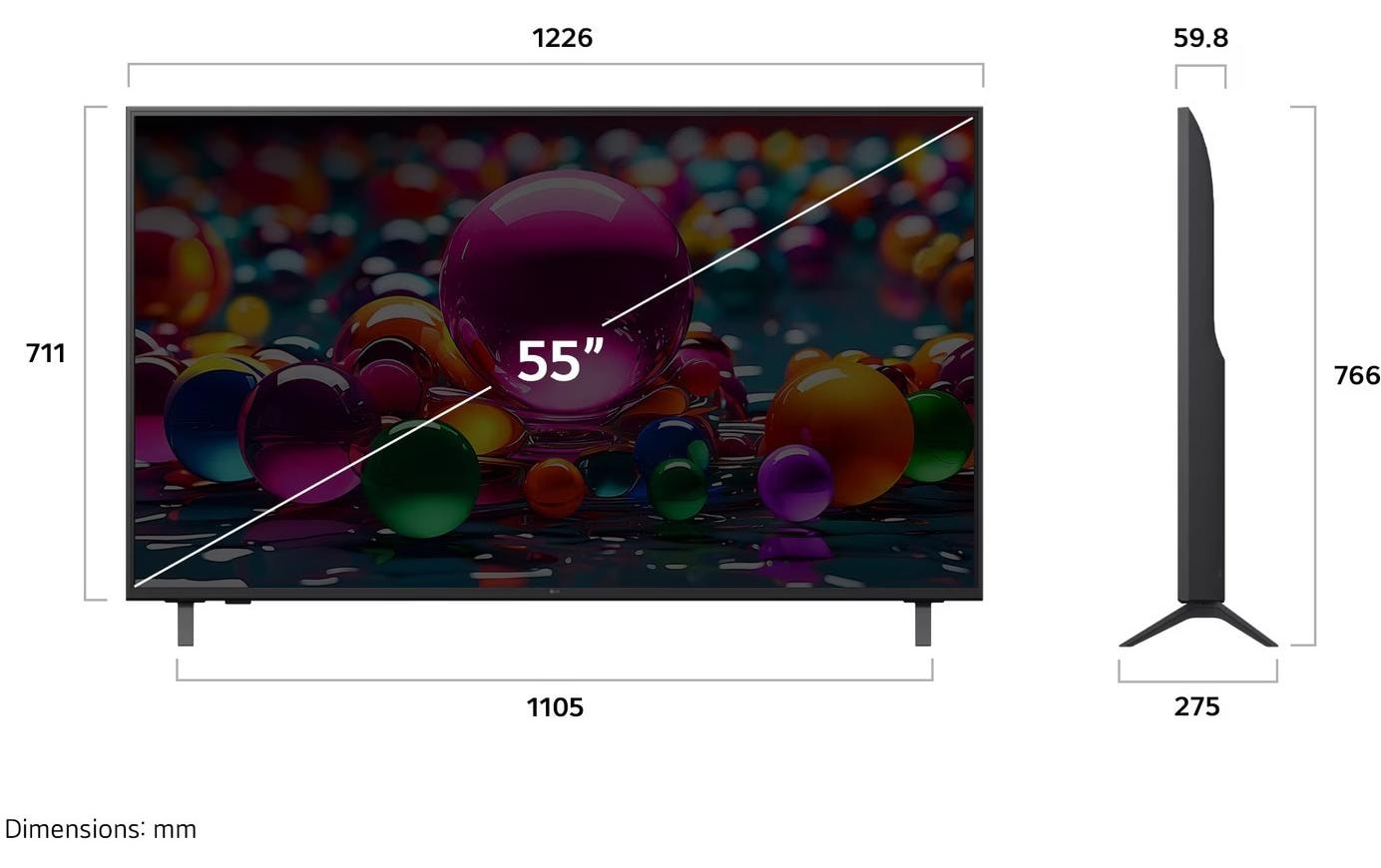 TV 55UA75006LA 55