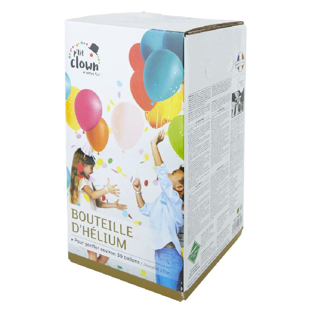 Bouteille d'hélium jetable pour 30 ballons