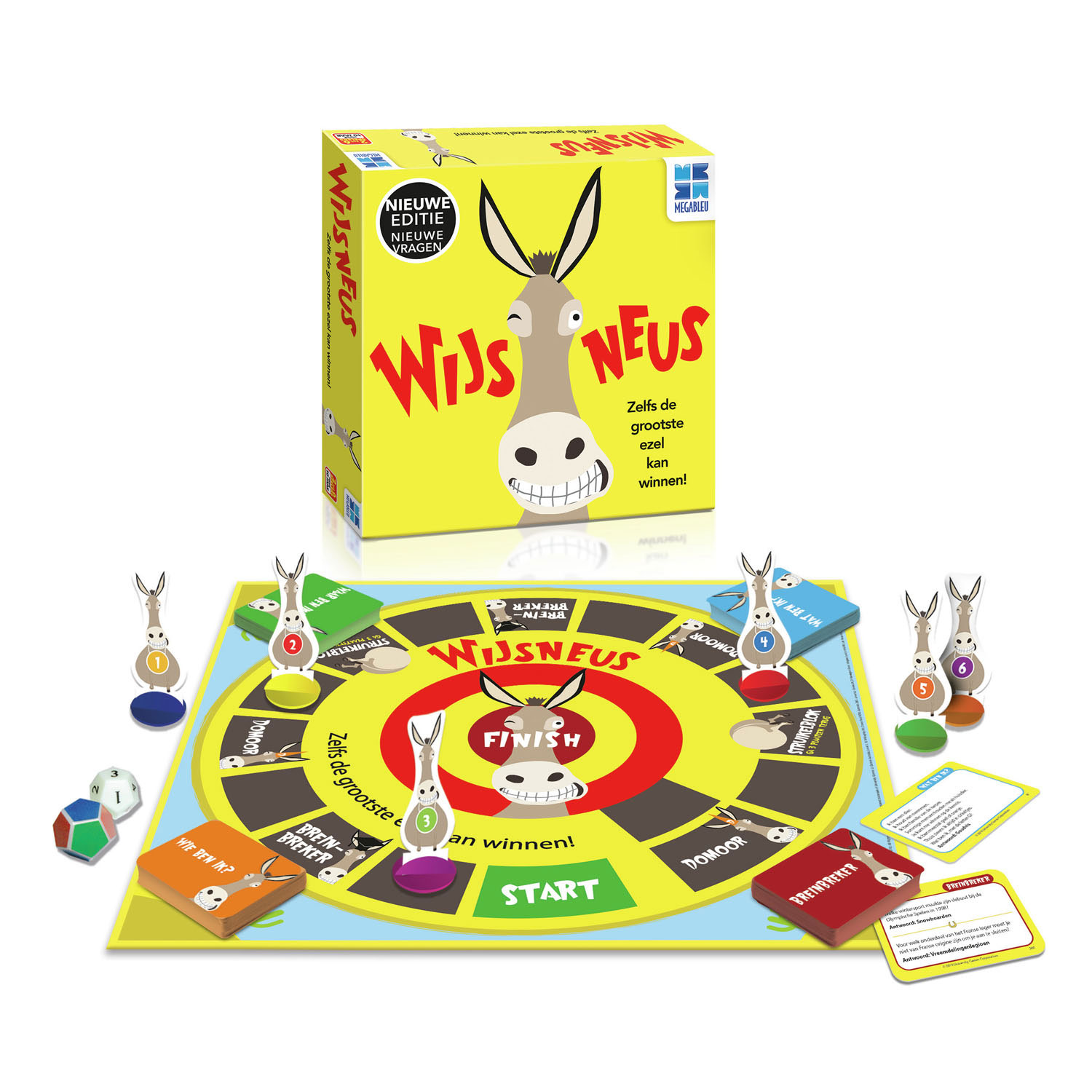 Megableu Wijsneus - Bordspel