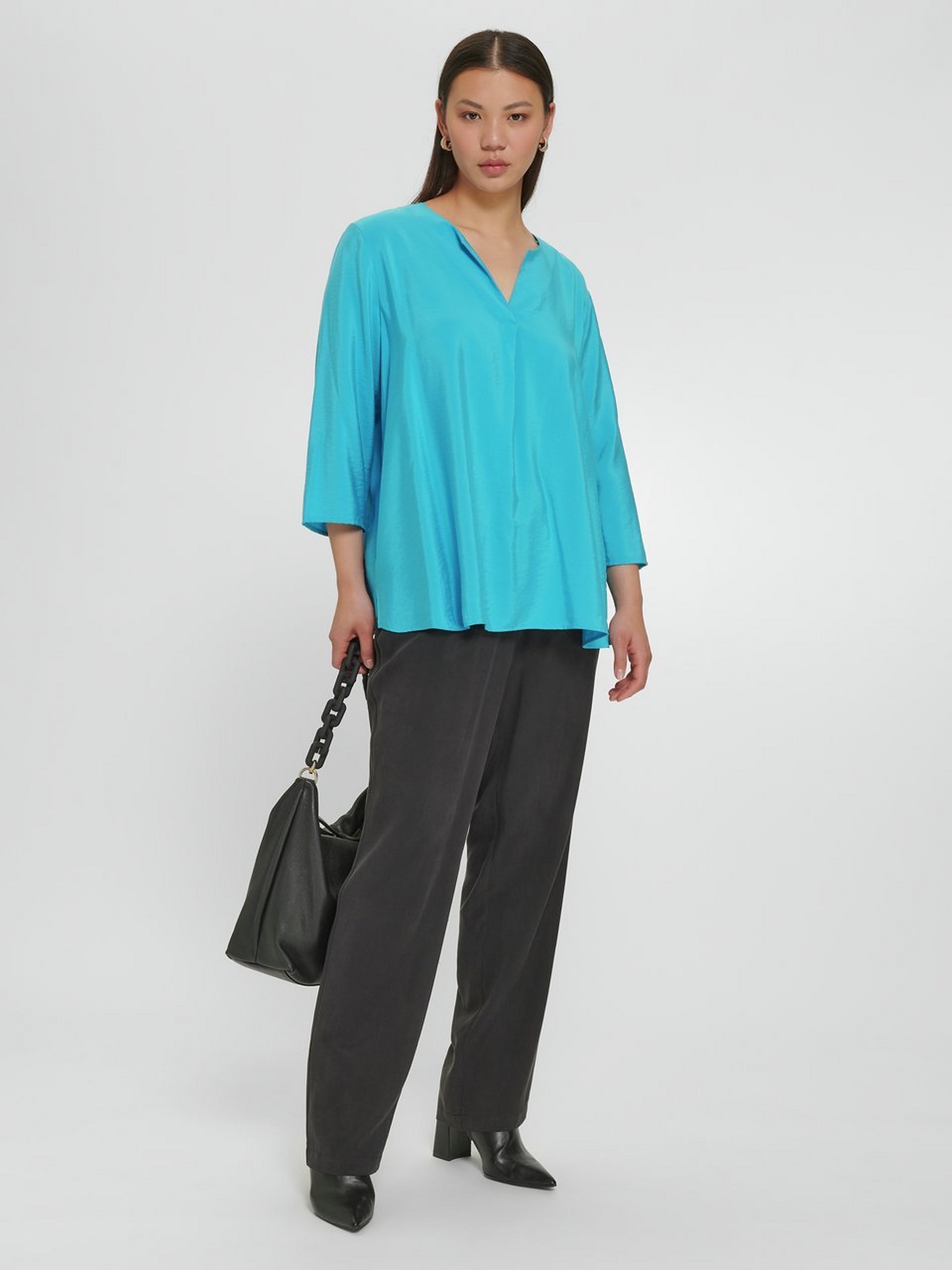 Bluse mit 3/4-Arm