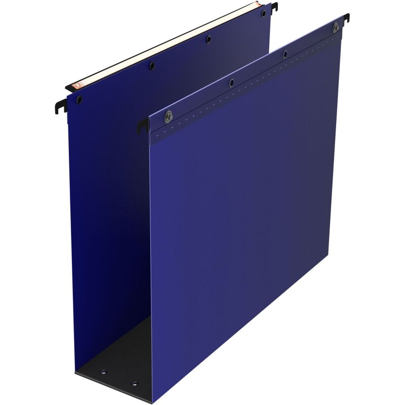 Dossier suspendu pour tiroirs polypropylène opaque Ultimate Elba fond 80 mm bleu