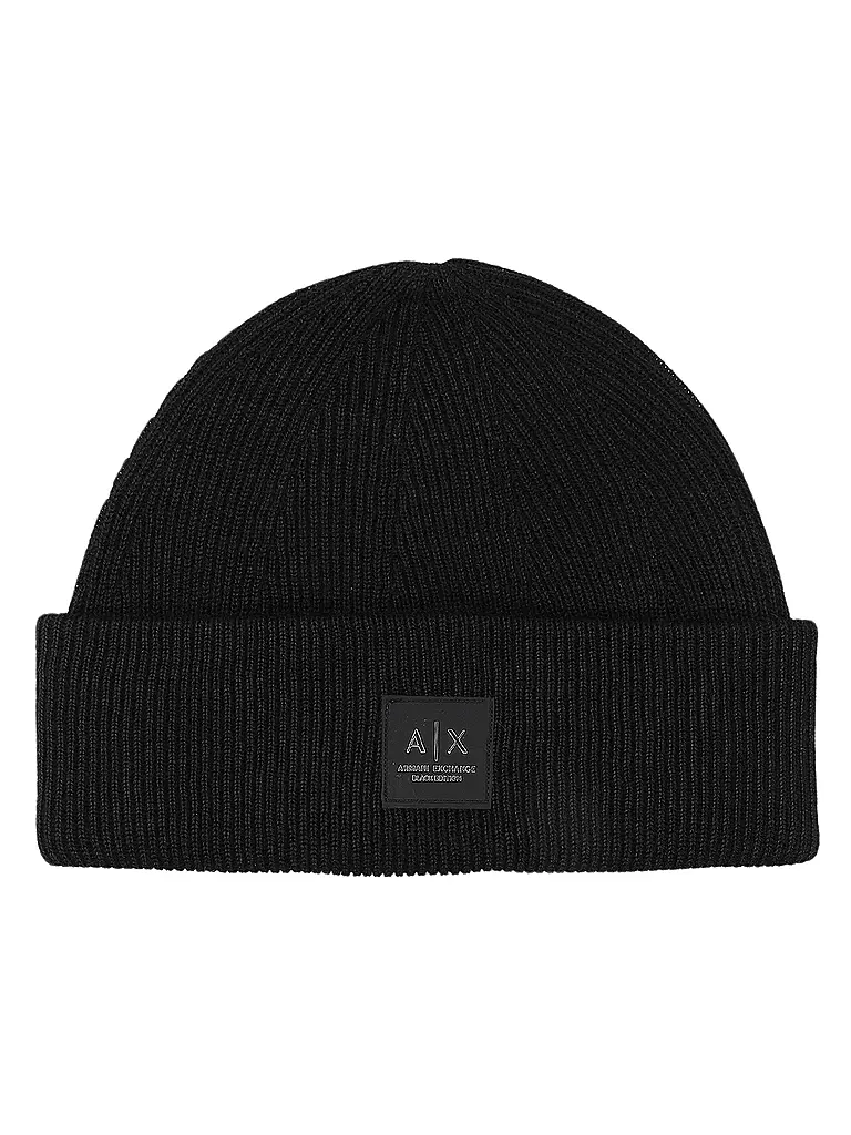 ARMANI EXCHANGE Mütze - Haube schwarz