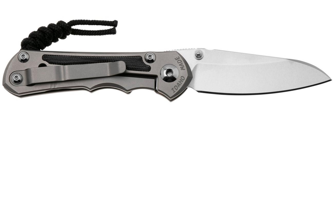 Chris Reeve Small Inkosi SIN-1124 Insingo CPM-Magnacut, Glass Blasted Micarta Inlay, zakmes