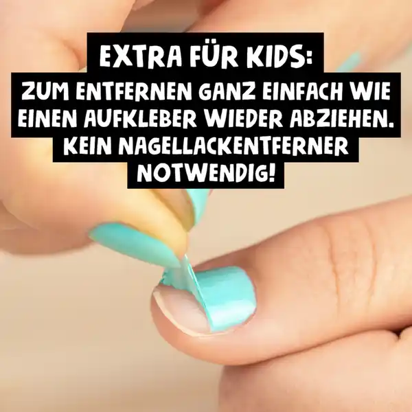 Peel-Of Nagellack 04 Türkis
