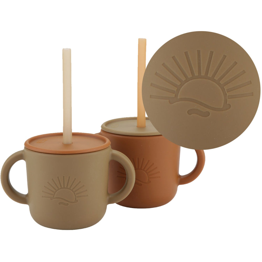 Køb By Lille Vilde Iron & Earth Kopper W/Låg 2pcs