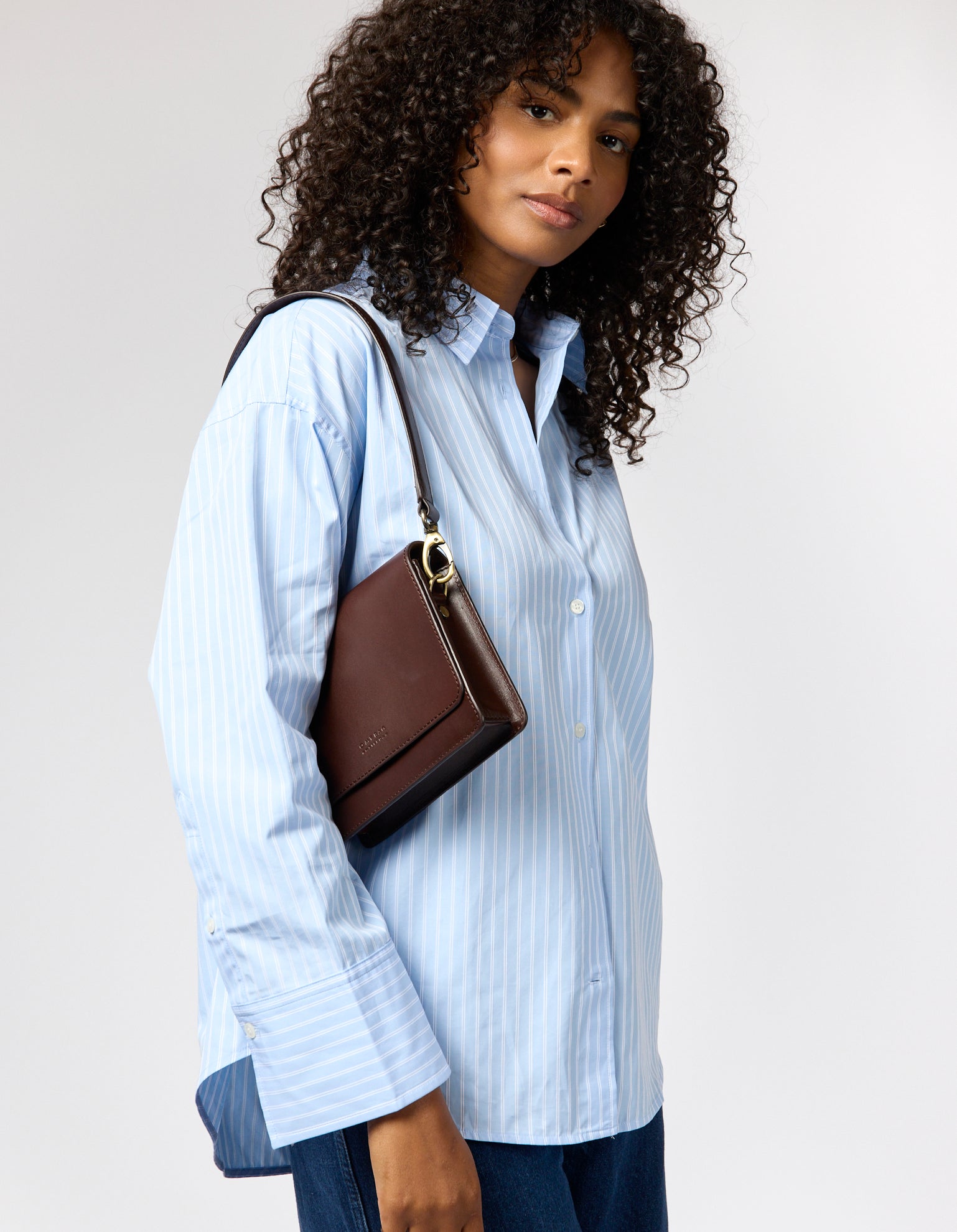 Audrey Mini - Chocolate Classic Leather