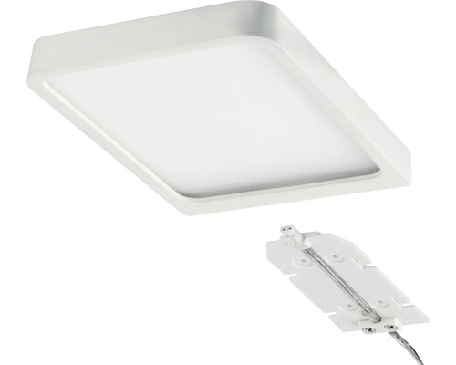 LED-meubelopbouwlampen, set van 2, 2 x 450 lm, 2700 K, 10,5 x 14 cm, Vane, vierkant, wit/mat