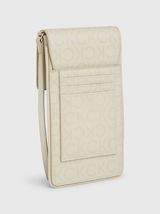 Bolsa de ombro com suporte para celular