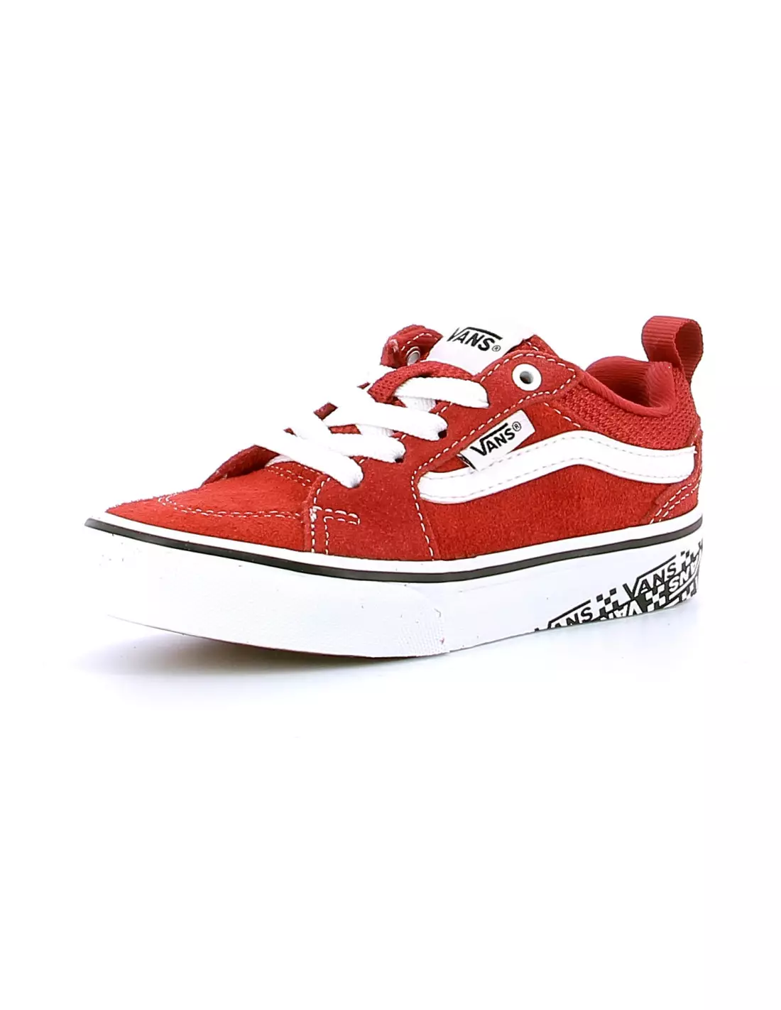 VANS FILMORE SIDEWALL SUEDE - Baskets Rouge