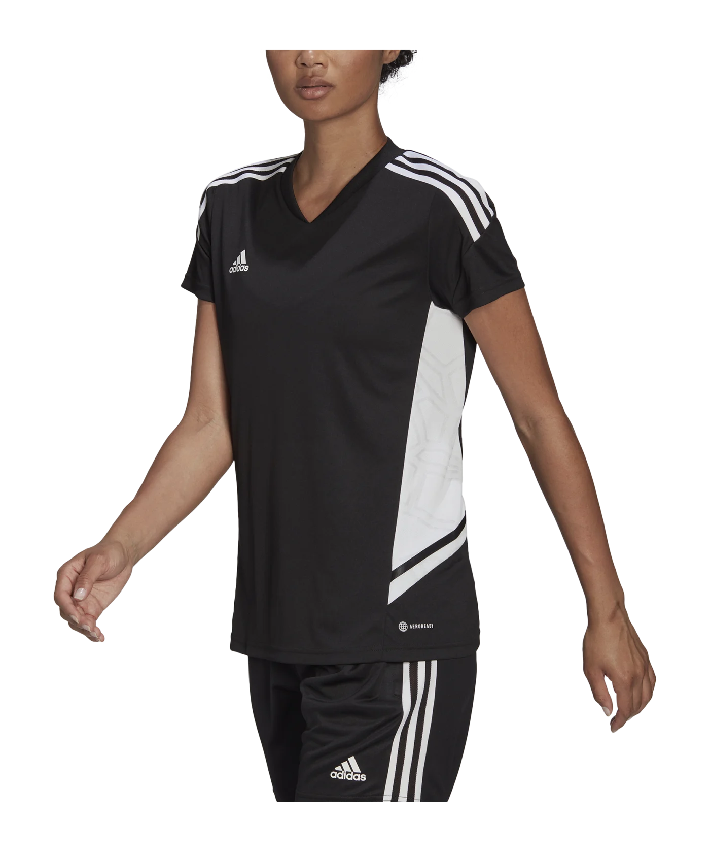 adidas Condivo 22 Trikot Damen Schwarz Weiss