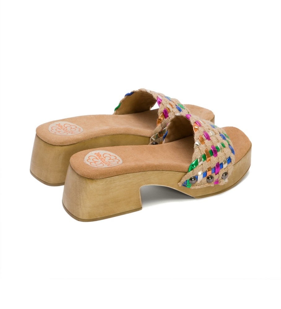 Sandálias Uma multicoloridas da Porronet - Salto de 5 cm -