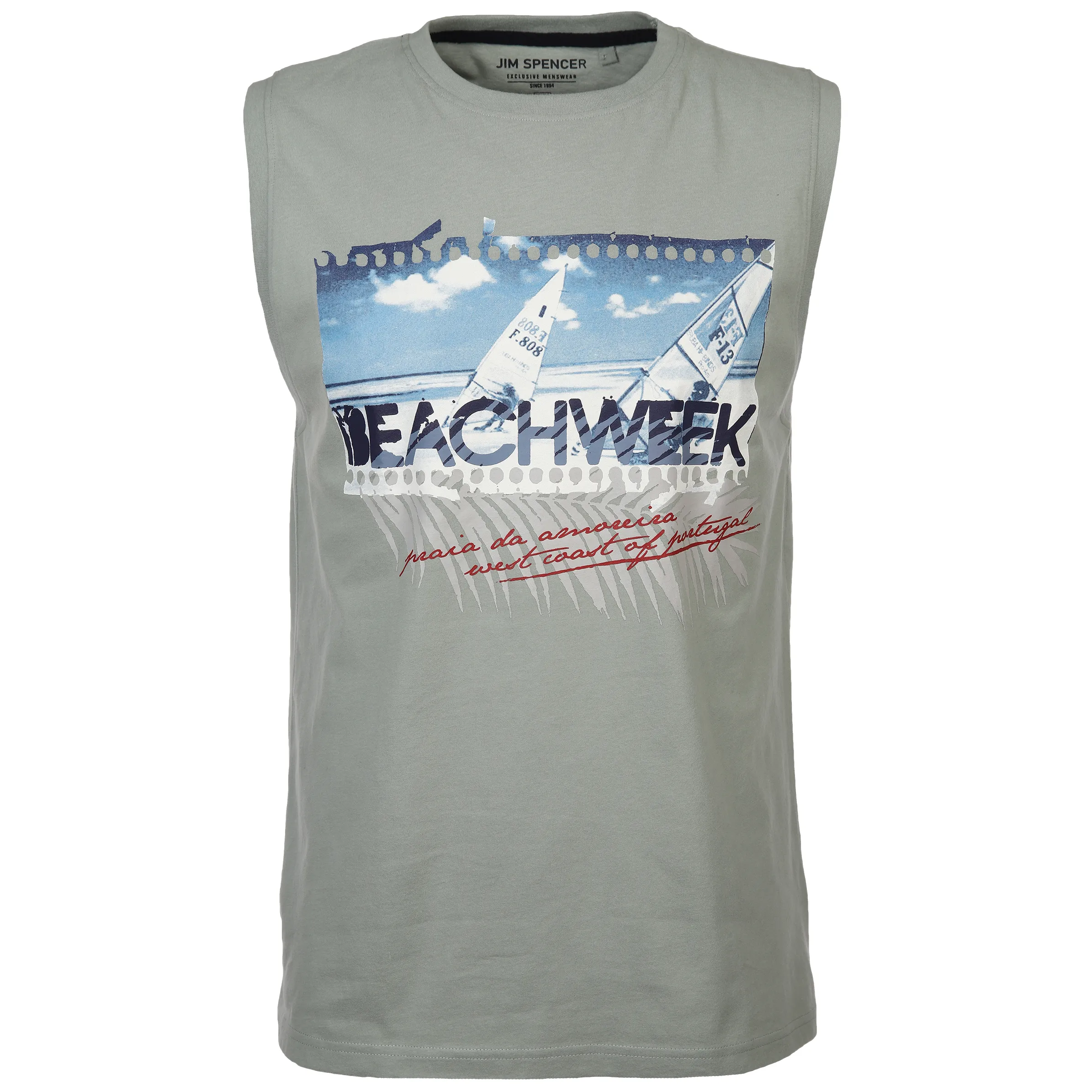 Herren Top mit Frontprint
