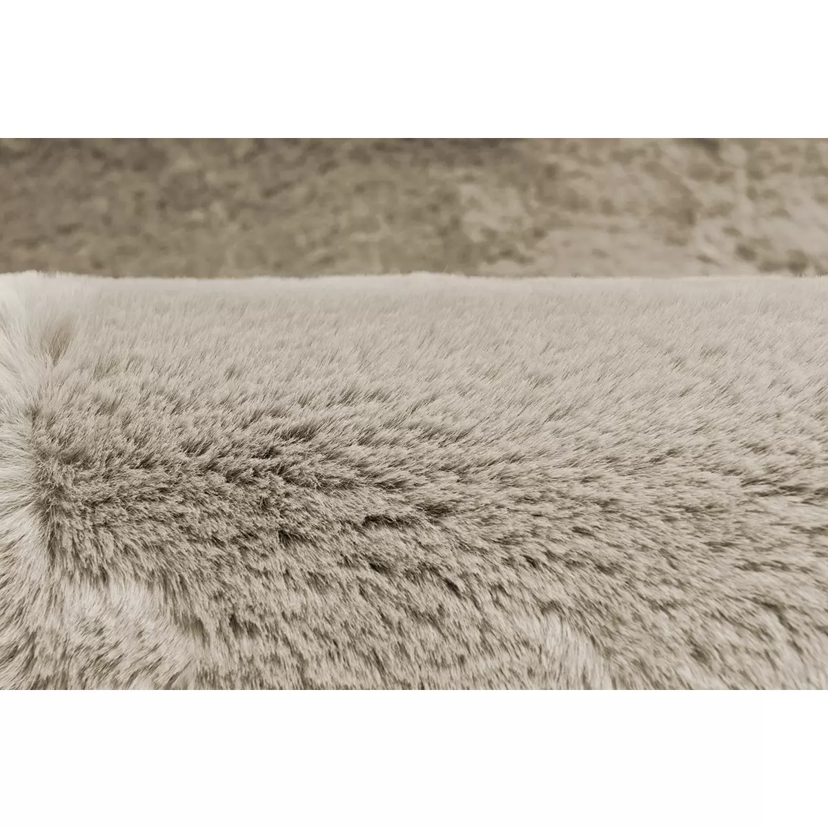Hochflorteppich Heaven taupe
