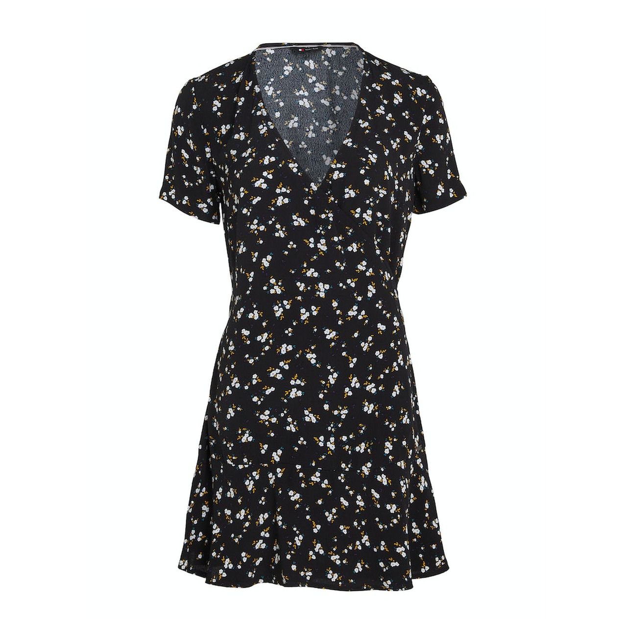 Tommy Jeans TJW FLORAL RUFFLE WRAP DRESS
